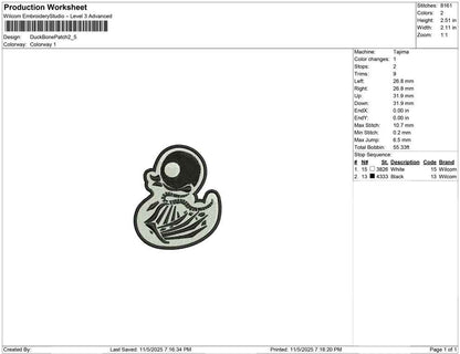 Duck Bone Patch