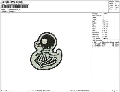 Duck Bone Patch