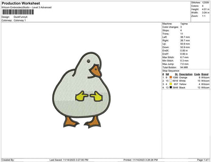 Duck funny