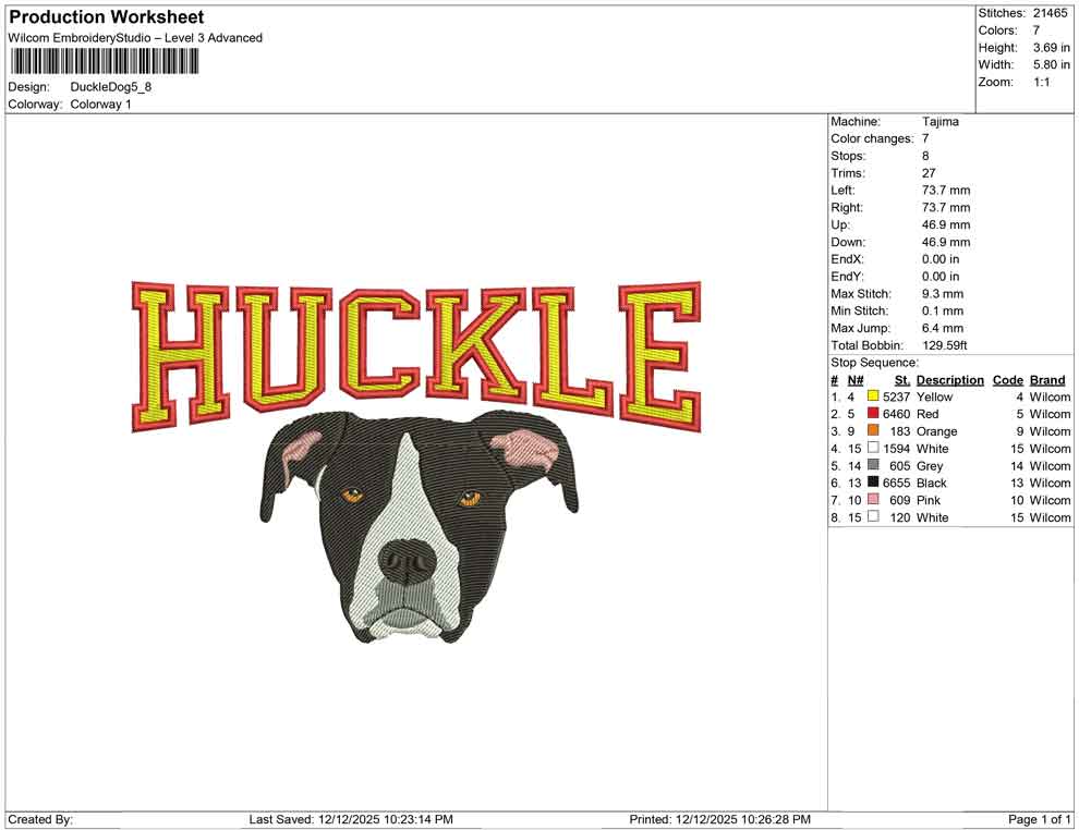 Huckle Dog