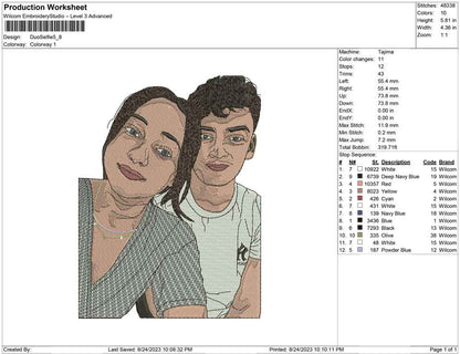 Duo selfie