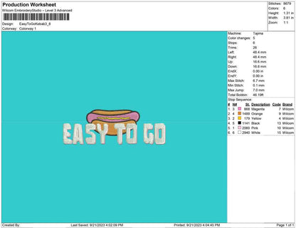 Easy to go kebab
