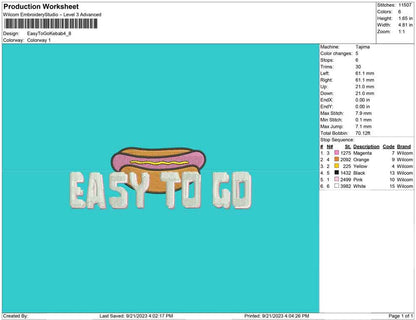 Easy to go kebab