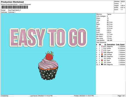 Easy to go Cake