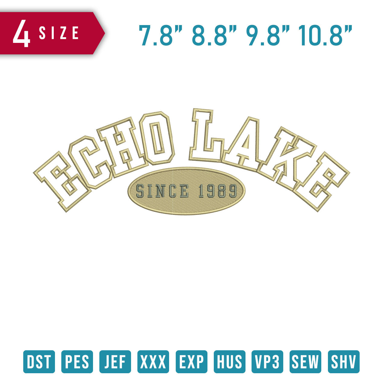 Echo Lake Applique