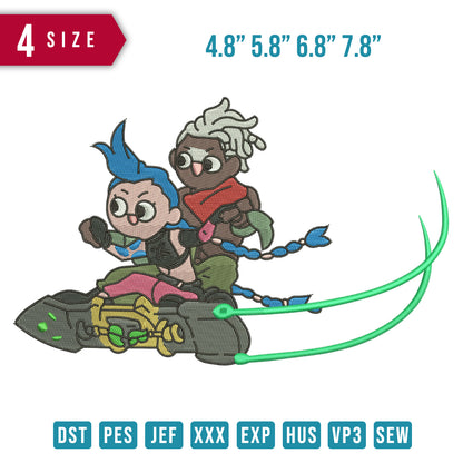 Ekko & jinx fly