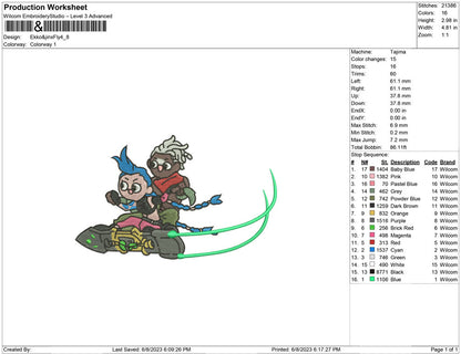 Ekko & jinx fly