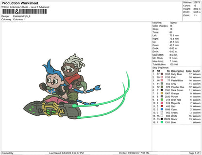 Ekko & jinx fly