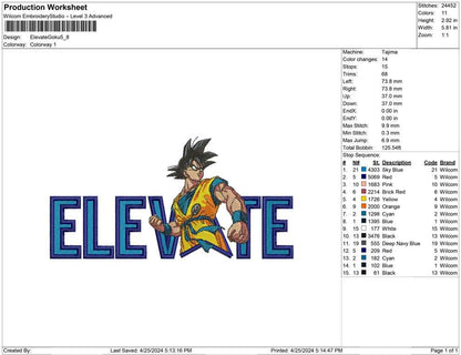 Elevate Goku