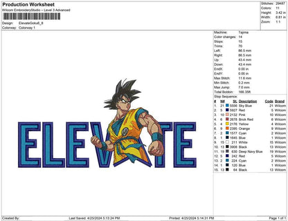 Elevate Goku