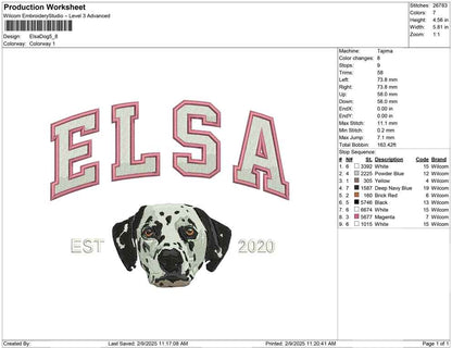 Elsa Dog