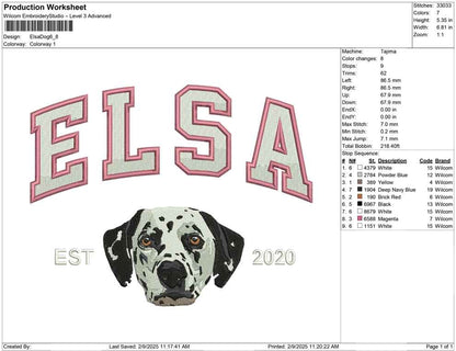 Elsa Dog