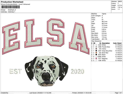 Elsa Dog