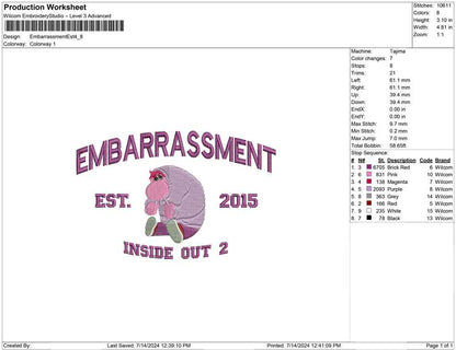 Embarrassment Est