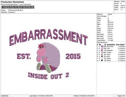 Embarrassment Est