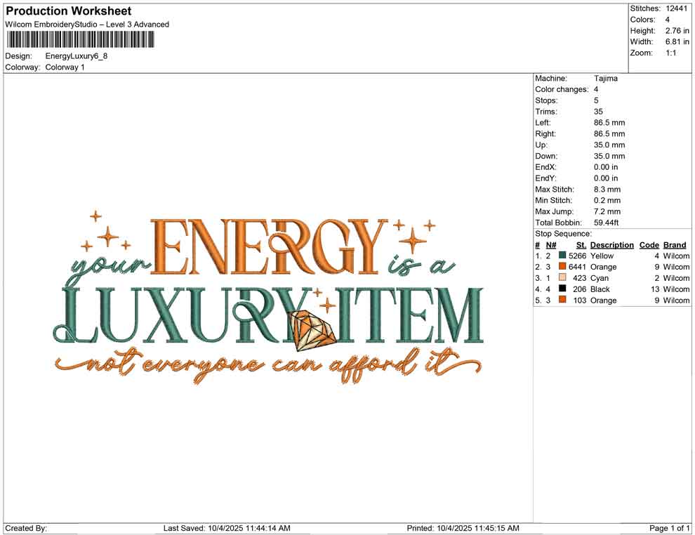 Energy Luxury