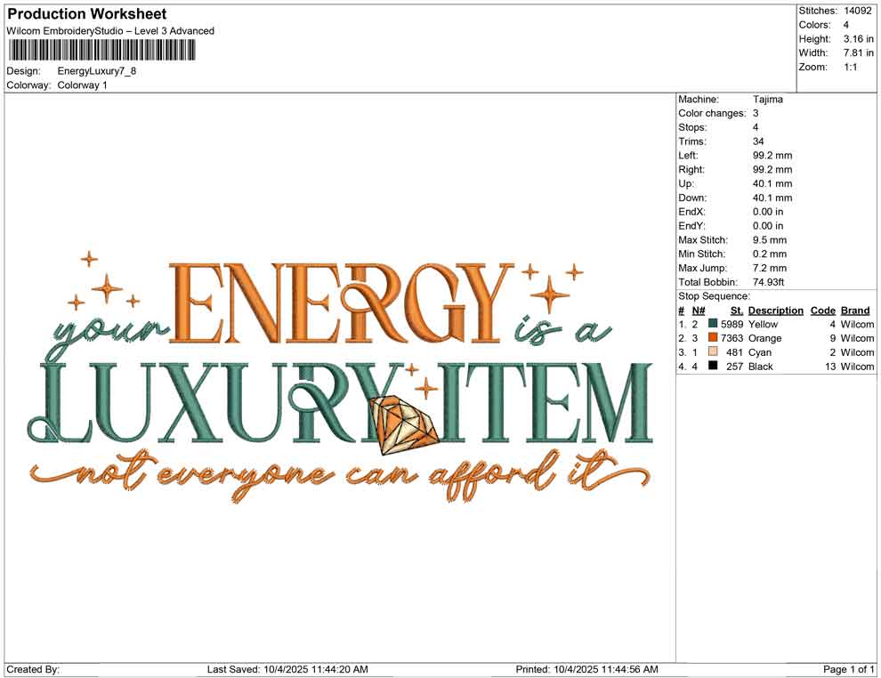 Energy Luxury