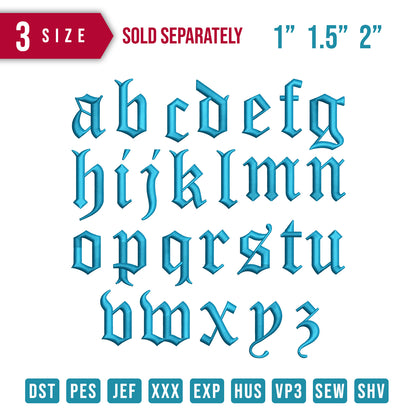 English Font 3D Puff