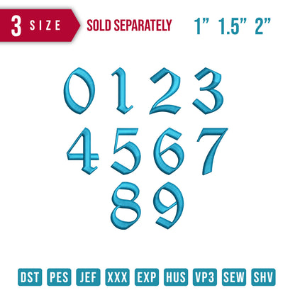 English Font 3D Puff