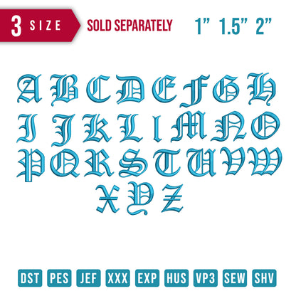 English Font 3D Puff