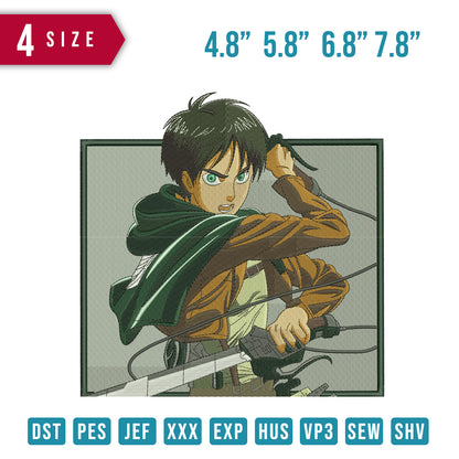 eren Yeager with sword