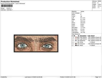Eye A