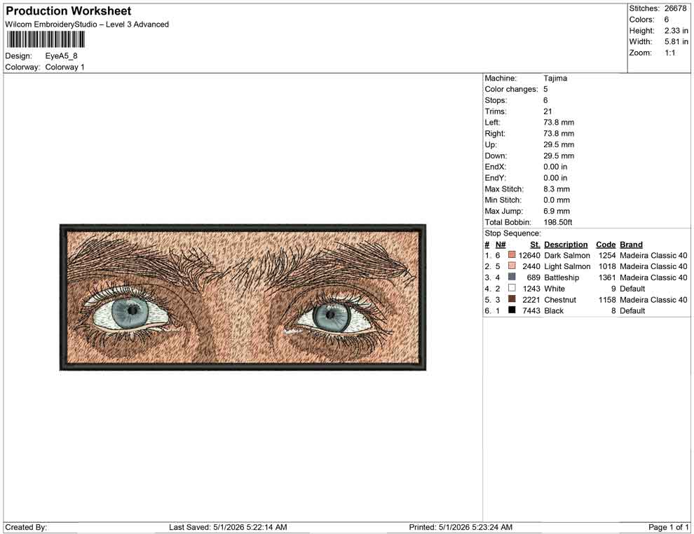 Eye A