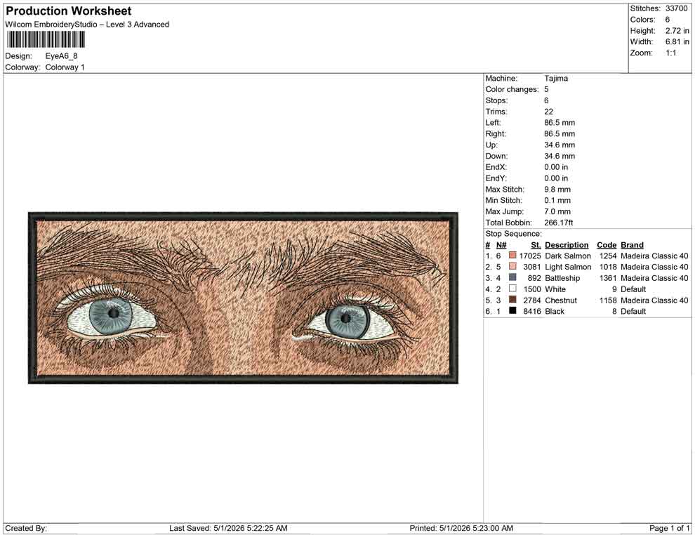 Eye A