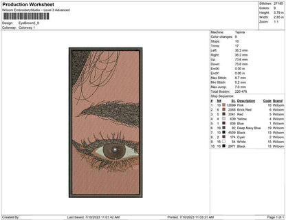 eye brown