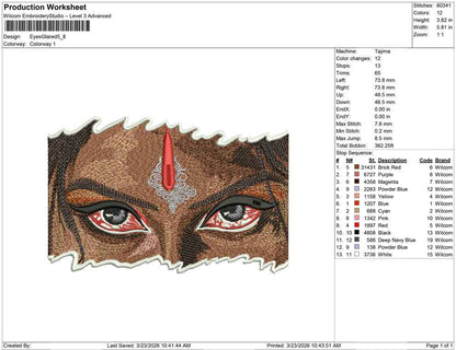 Eyes Glared