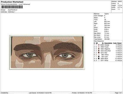 Eyes Panel