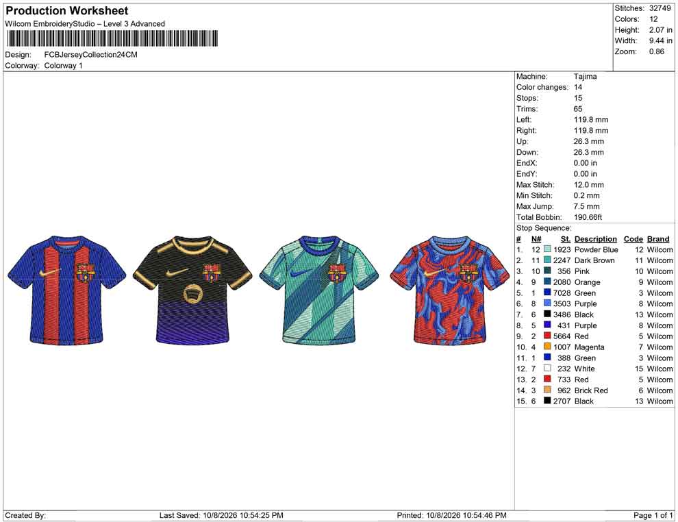 FCB Jersey Collection