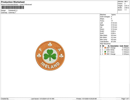 F a Ireland