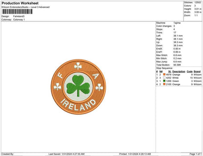 F a Ireland