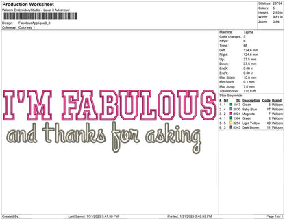Fabulous Applique