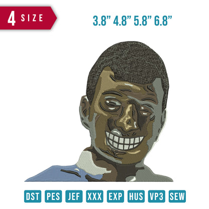Face Black Laugh