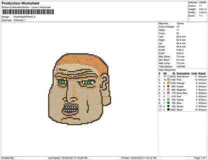Face people Pixel