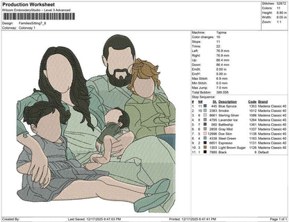 Families Sitting