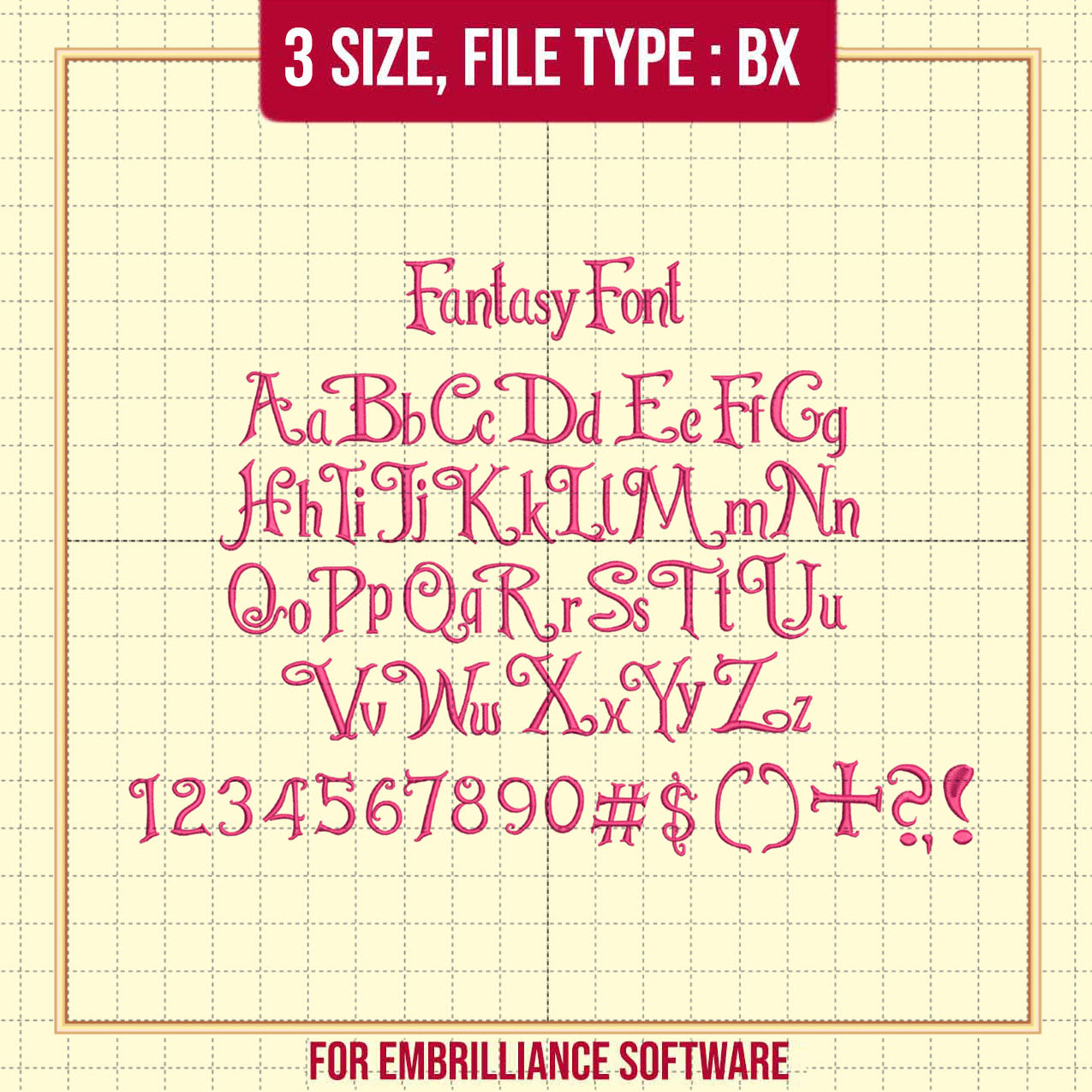 Fantasy Font BX
