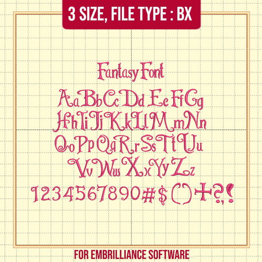 Fantasy Font BX