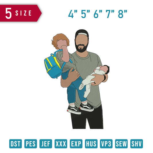 Father 2 Carry Boy