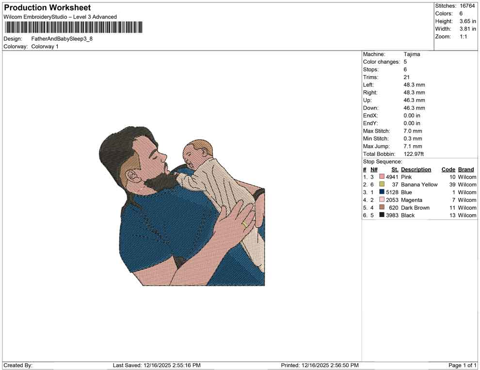 Father And Baby Sleep