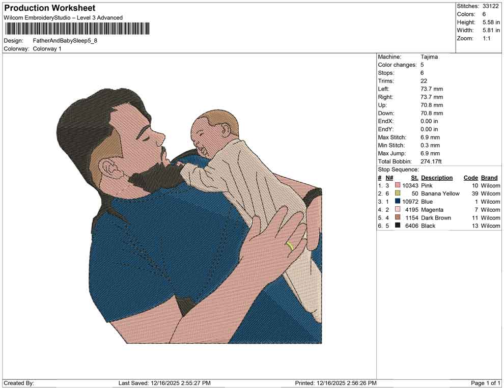 Father And Baby Sleep