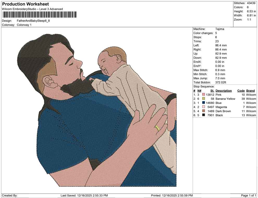 Father And Baby Sleep