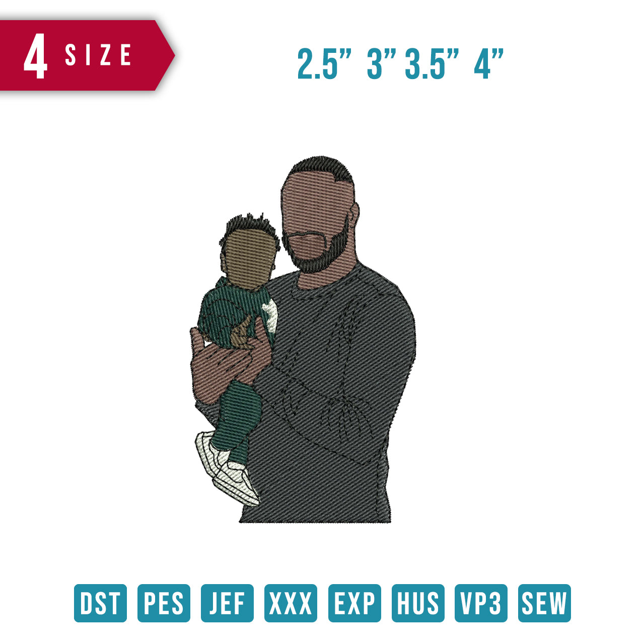 Father Carry Daughter