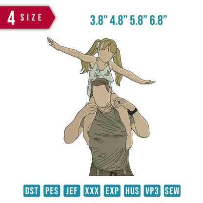 Father Carry Girl
