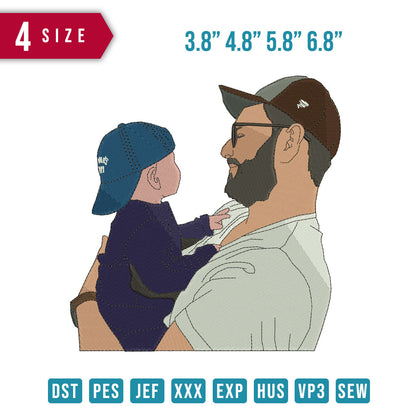 Father Carry Son