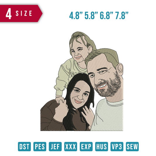 Father Mother Daughter