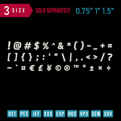Fats Stitch Font