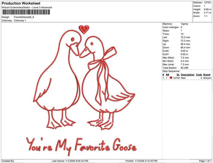 Favorite Goose